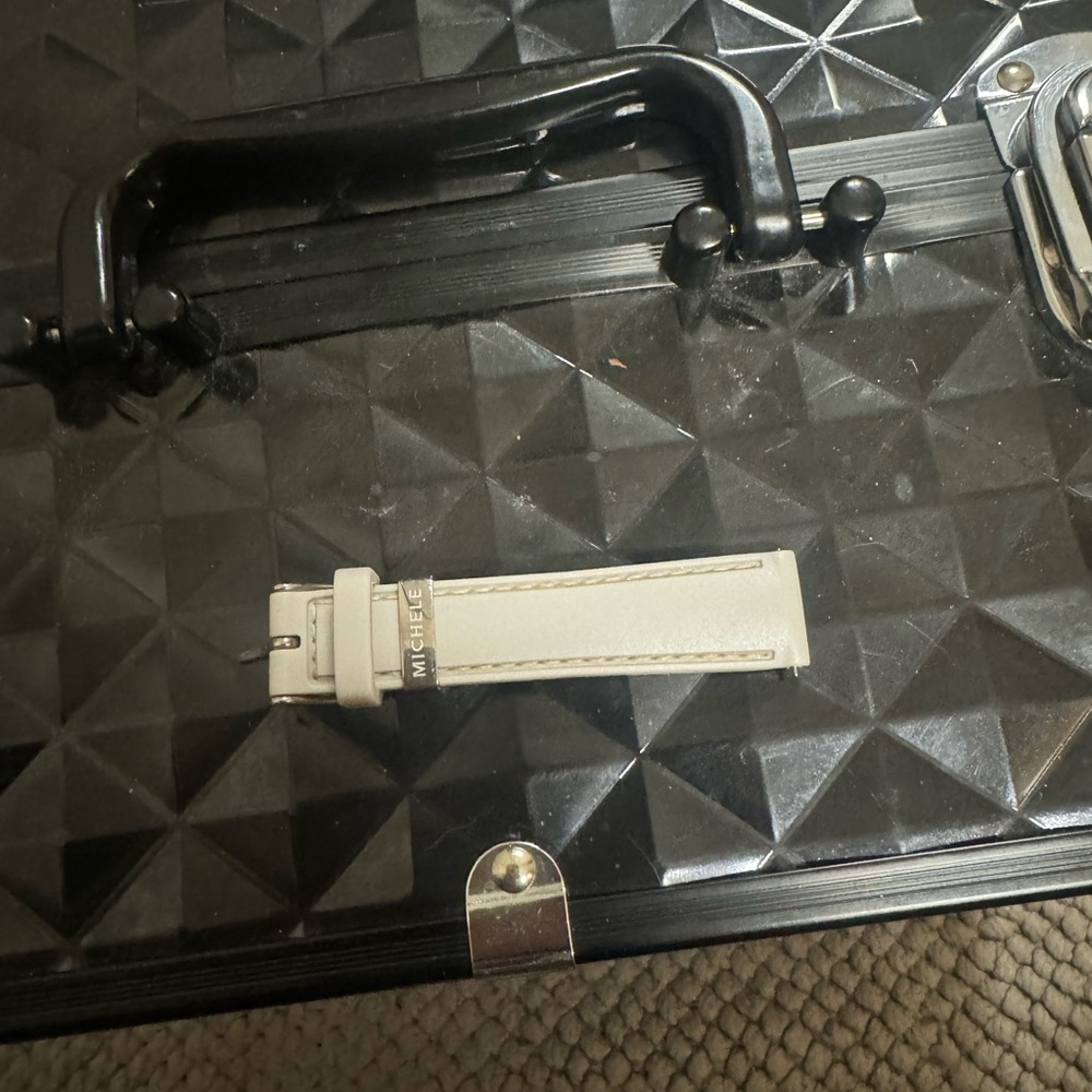 ISO! Michele 16 or 18 mm watch strap in neutral ISO!